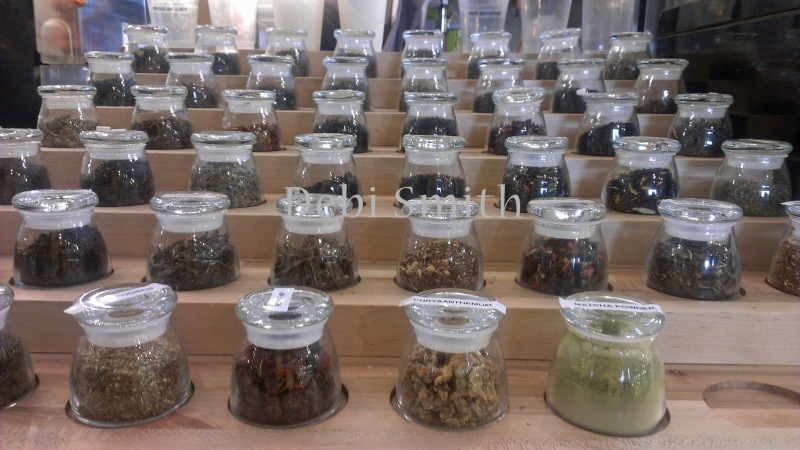 An assortment of teas from Bubbles, the Tea & Juice Company